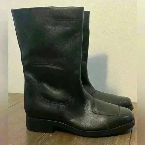 Vintage Arusa Motorcycle Boots 70’s New Mens size 8.5 - Picture 7 of 12